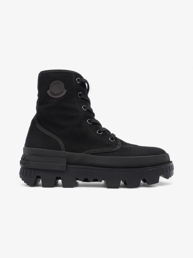  Moncler Pyla Boot Black Canvas EU 40 UK 5