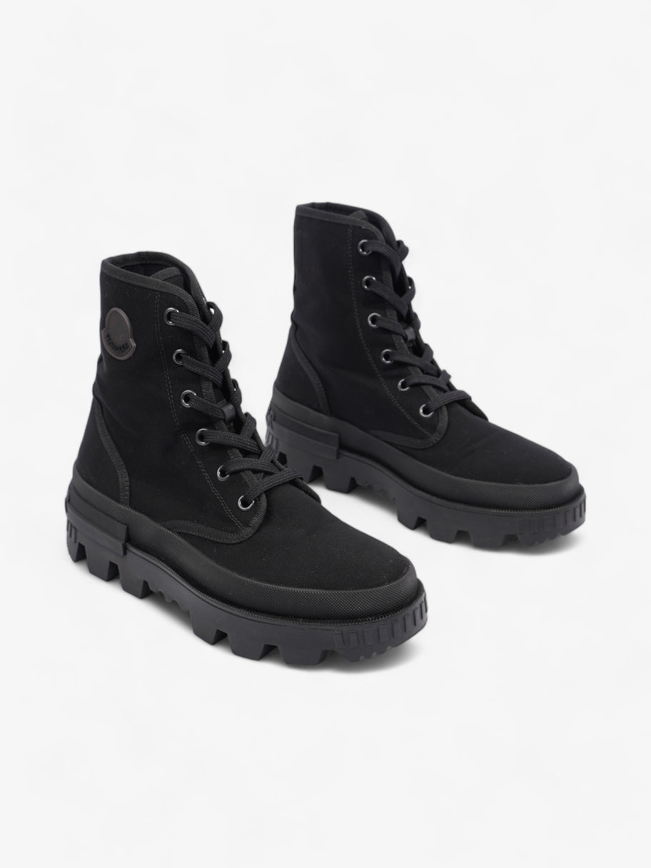 Moncler Pyla Boot Black Canvas EU 40 UK 5 Image 2