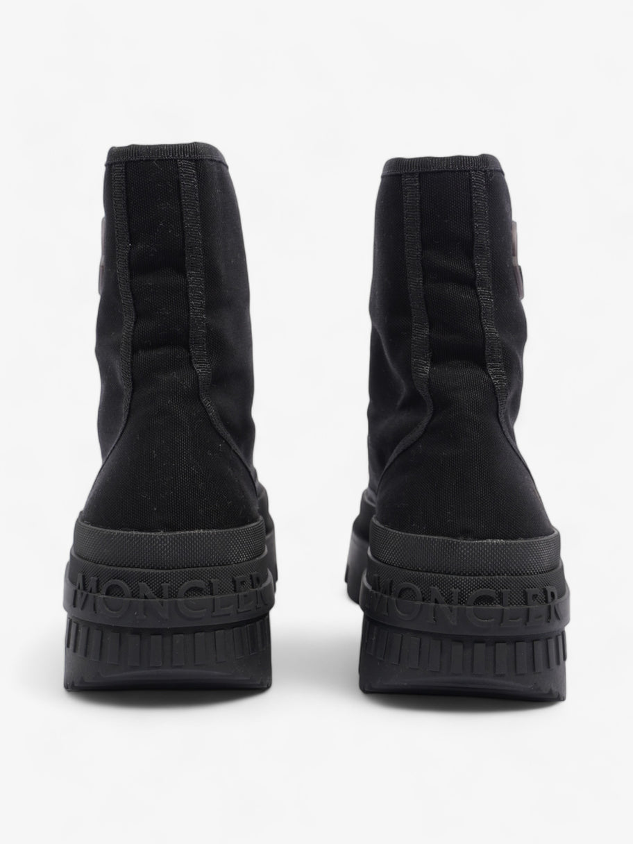 Moncler Pyla Boot Black Canvas EU 40 UK 5 Image 6