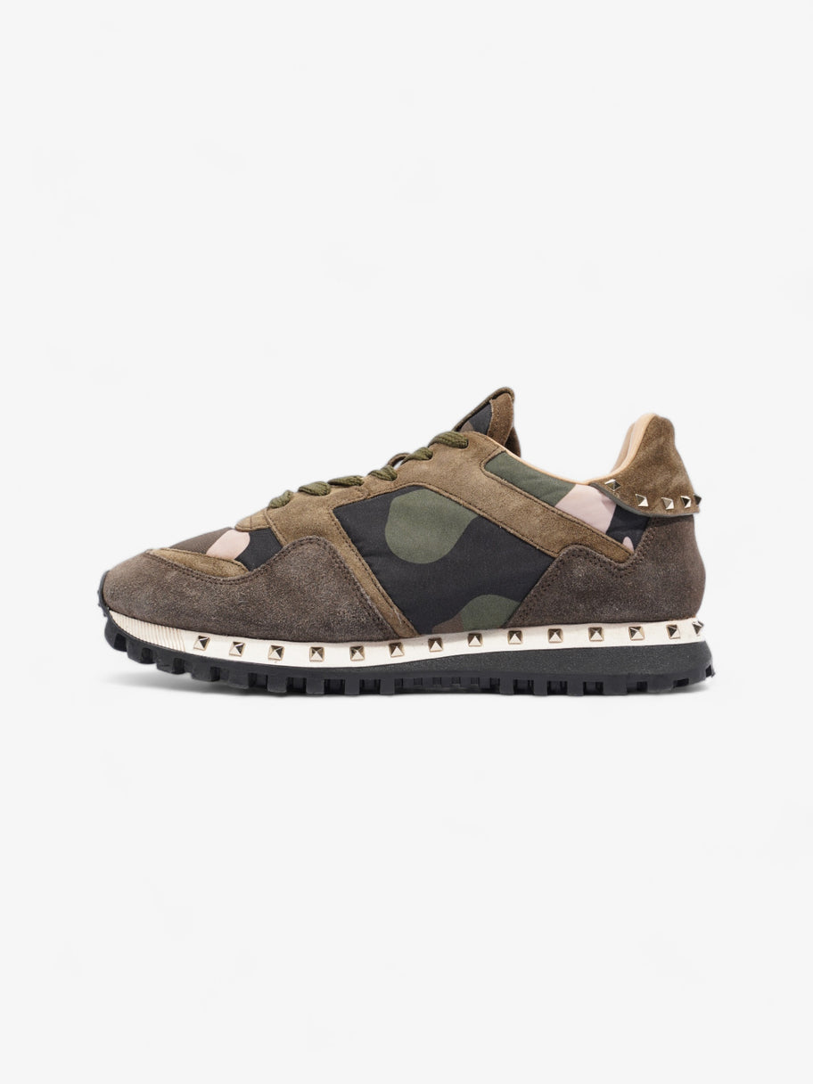 Valentino Rockstud Green Camo Suede EU 36.5 UK 3.5 Image 5