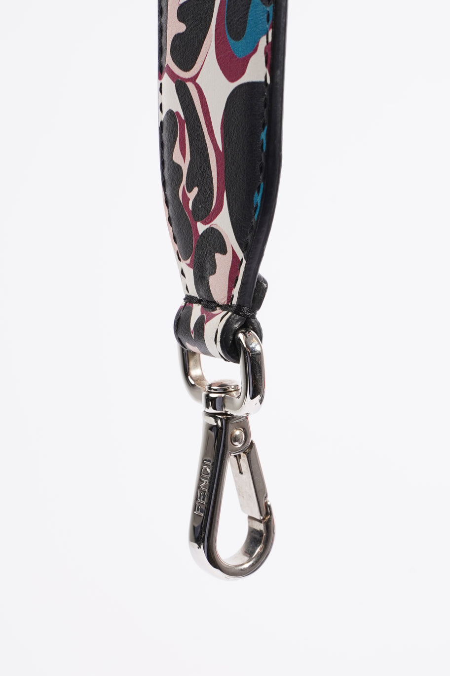 Fendi Strap You Multi FF Print / Black Leather Image 5