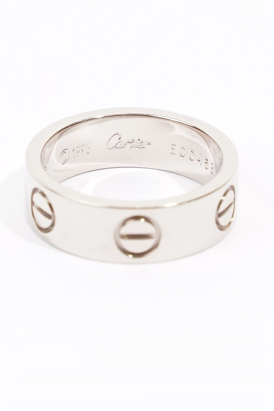 Cartier Wedding LOVE Ring White Gold White Gold 50 Image 3