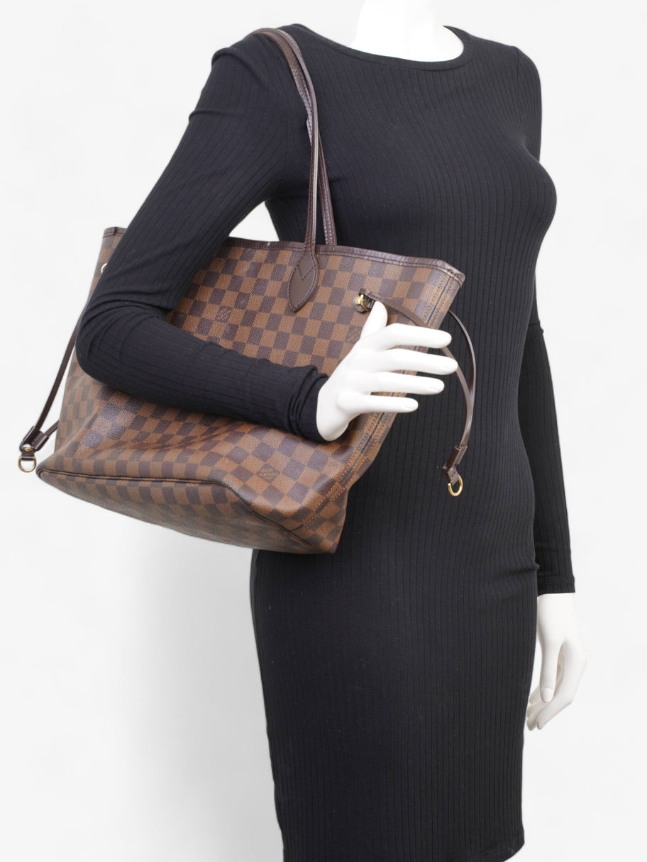 Neverfull Damier Ebene Coated Canvas MM Image 2