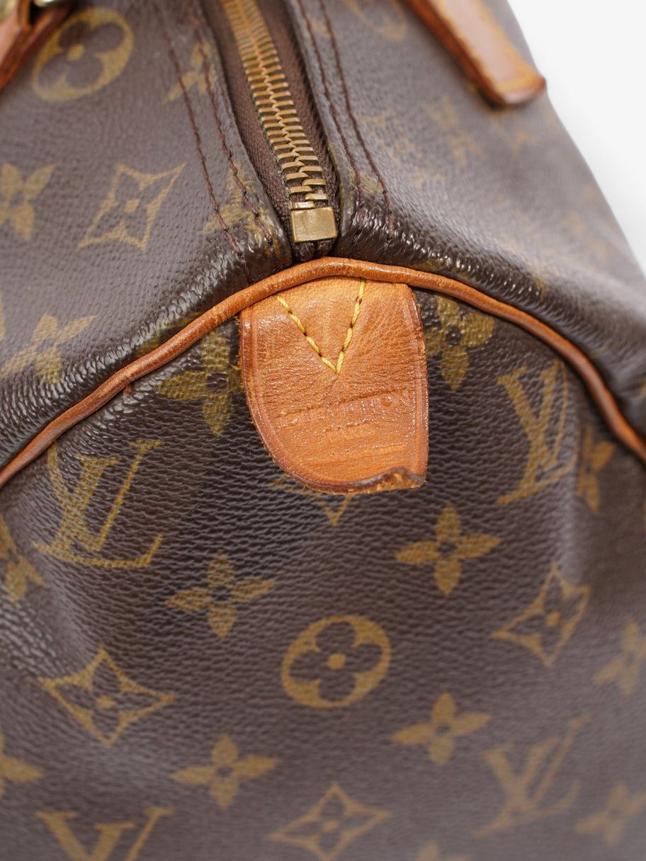 Louis Vuitton Speedy Brown / Monogram Coated Canvas 30 Image 16