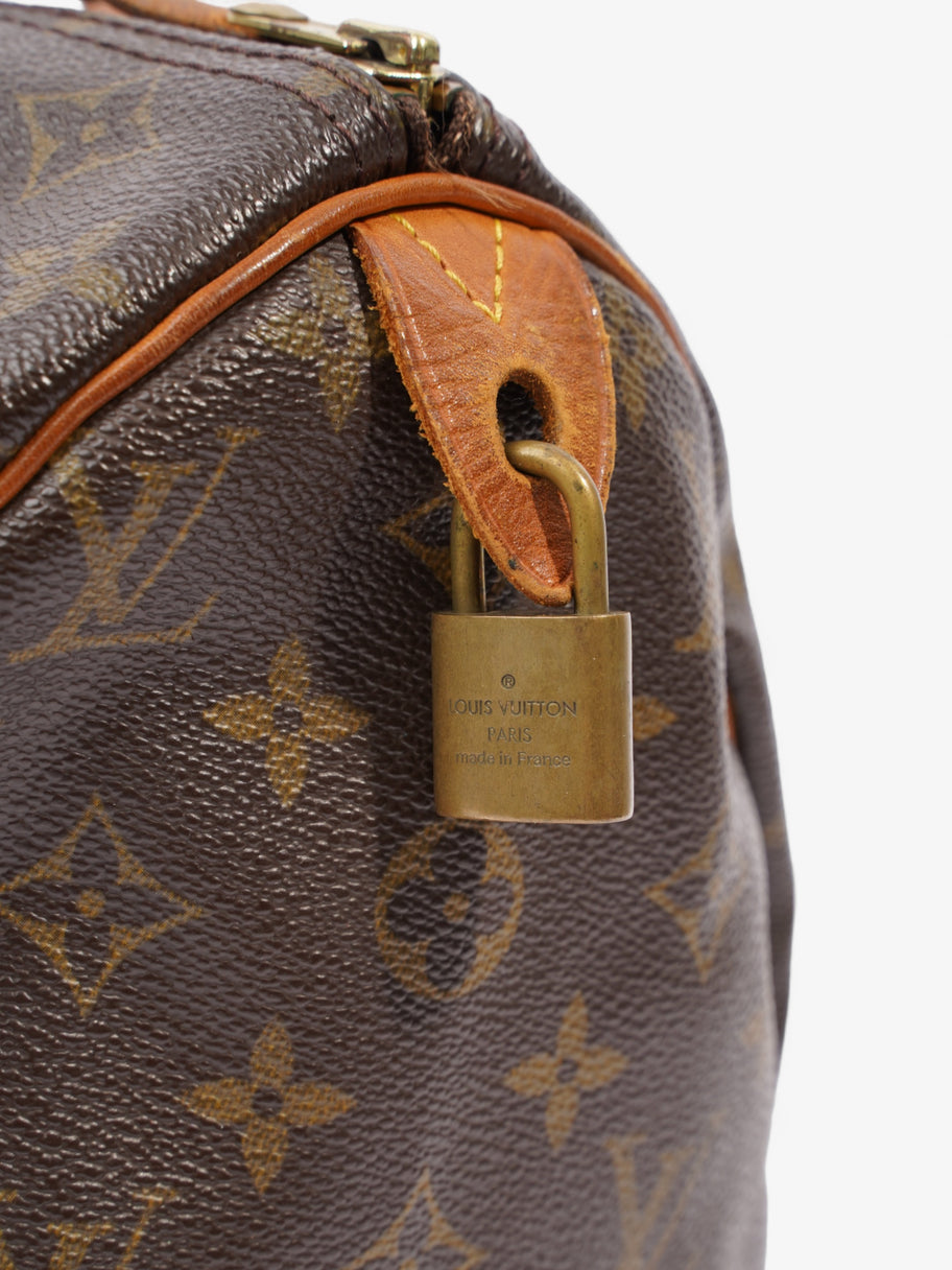 Louis Vuitton Speedy Brown / Monogram Coated Canvas 30 Image 18