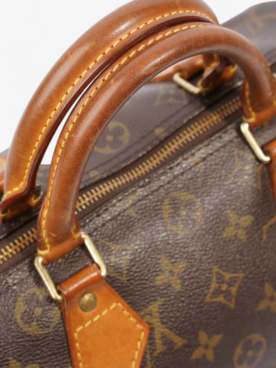 Louis Vuitton Speedy Brown / Monogram Coated Canvas 30 Image 19