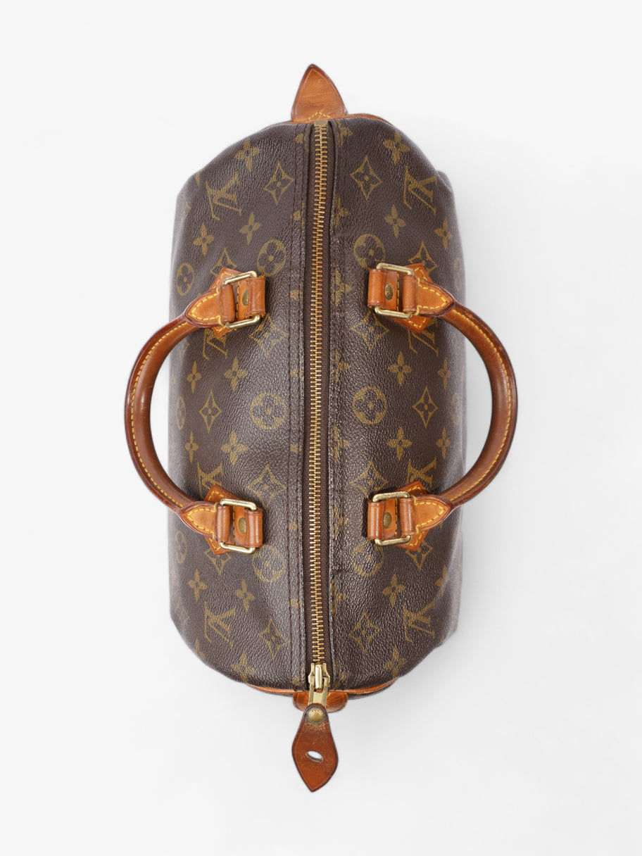 Louis Vuitton Speedy Brown / Monogram Coated Canvas 30 Image 8