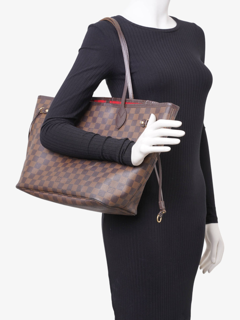 Neverfull Damier Ebene Coated Canvas MM Image 2