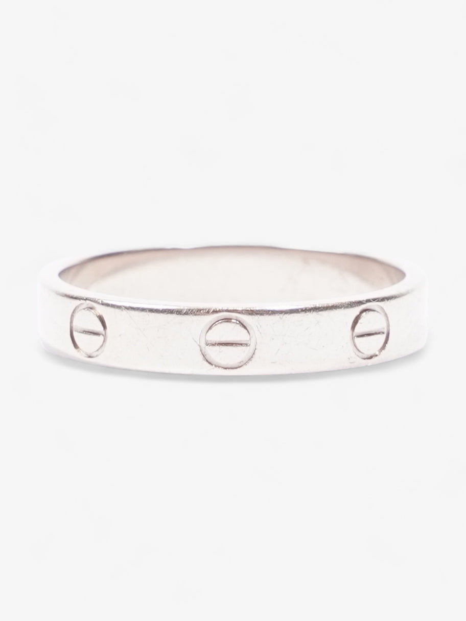 LOVE Wedding Band White Gold 750/1000 White Gold 56mm Image 1