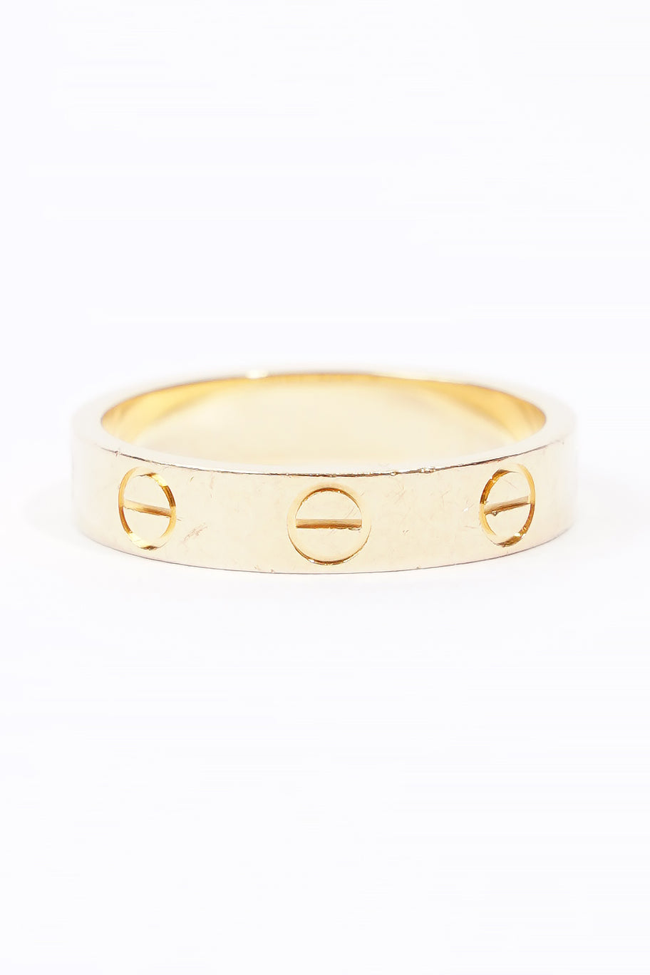 Wedding LOVE Band Yellow Gold Yellow Gold 49 Image 4