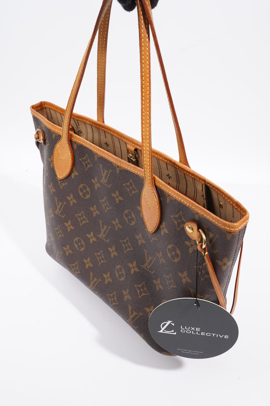 Neverfull Monogram Coated Canvas PM Image 12