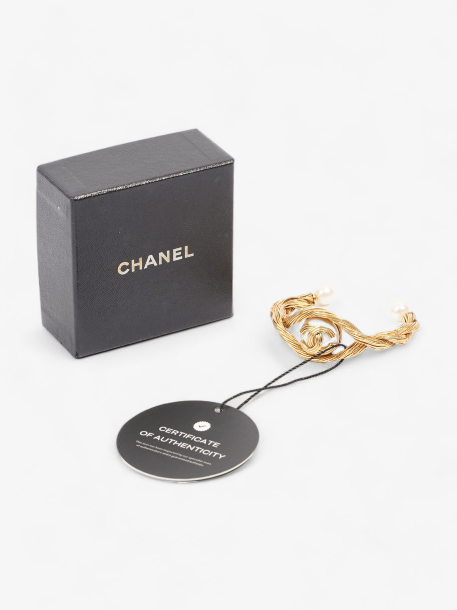 Chanel Mark 94A Bangle  Gold Gold Plated 16.5cm Image 6