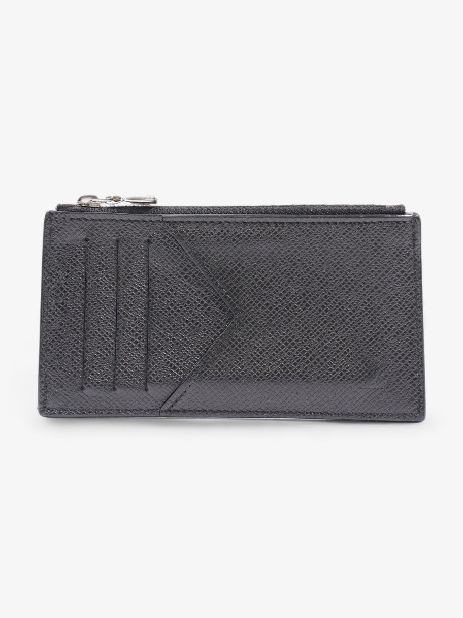 Card Holder Black Leather Image 1