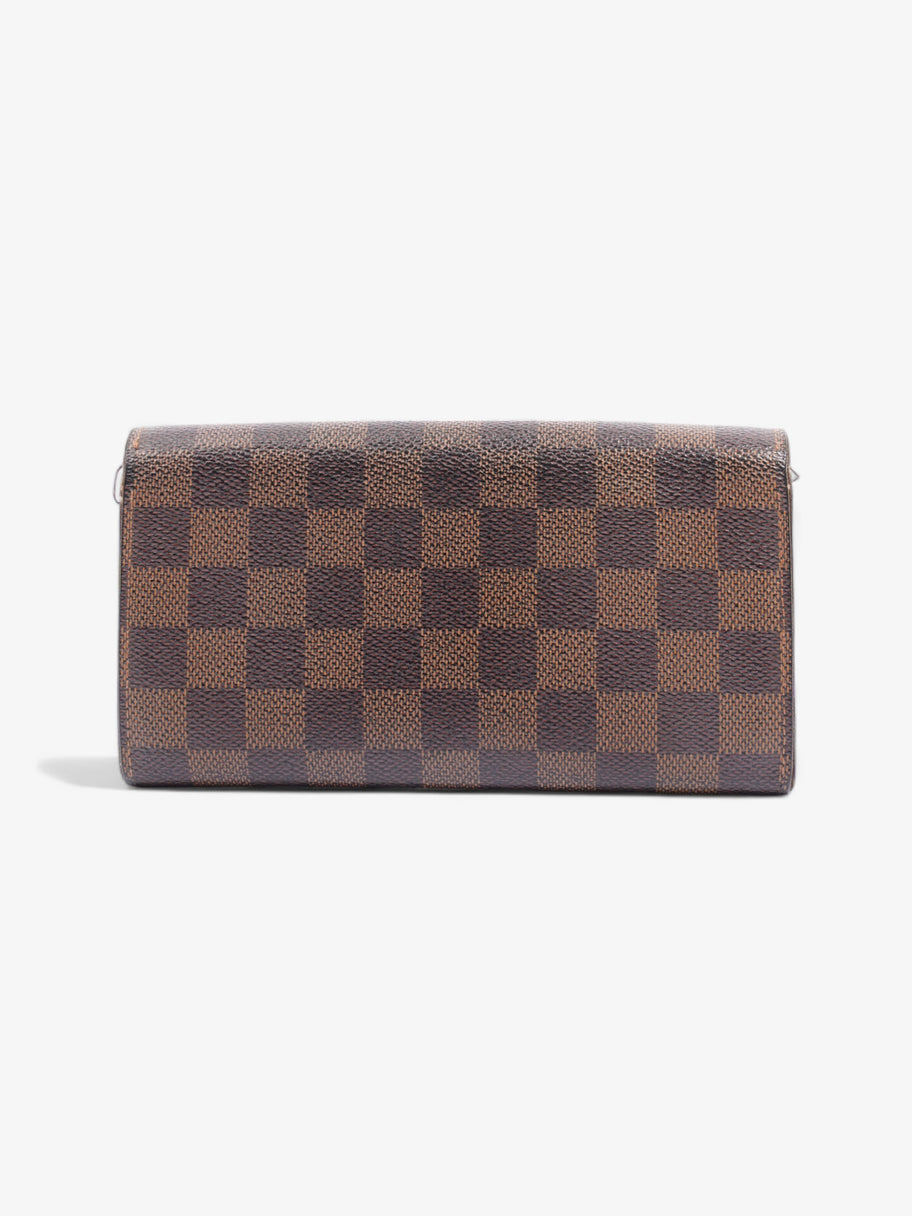 Portefeuille Sarah Wallet Damier Ebene Coated Canvas Image 3