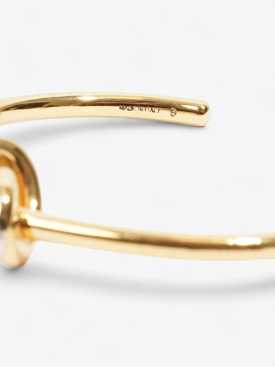 Knot Bangle Gold Gold Plated 14cm Image 3