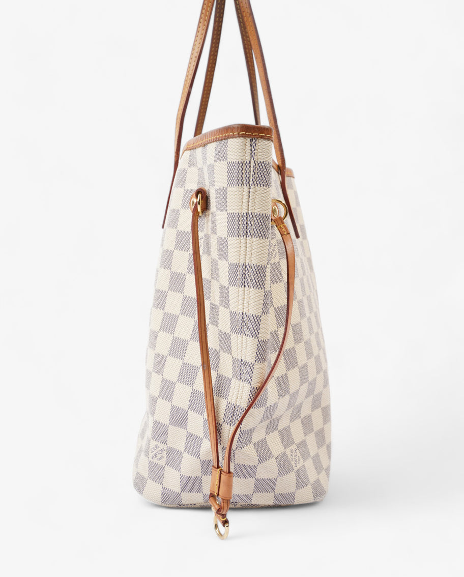 Neverfull Damier Azur Coated Canvas MM Image 5