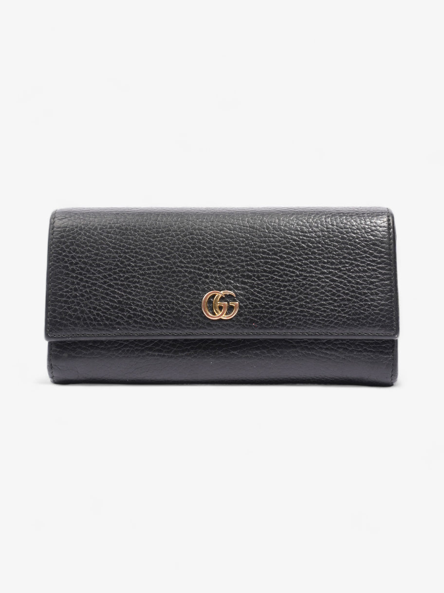 GG Marmont Continental Wallet Black Calfskin Leather Image 1