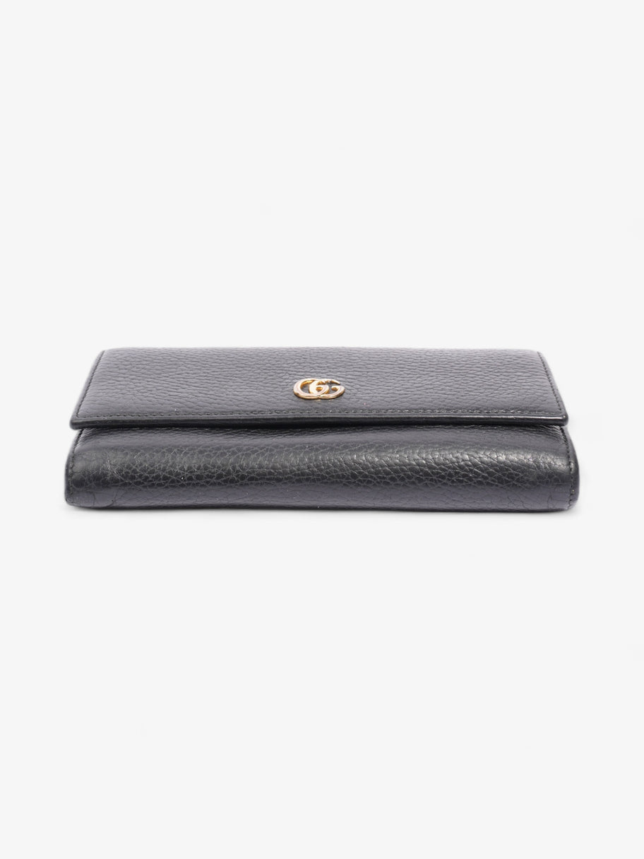 GG Marmont Continental Wallet Black Calfskin Leather Image 5