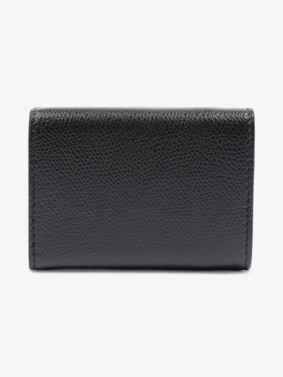 F is Fendi Envelope Wallet Black Leather Image 3