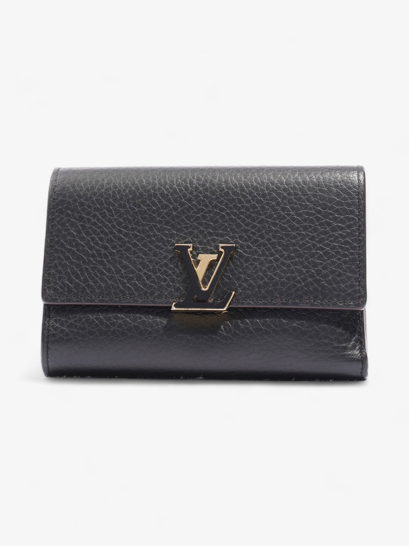  Capucine Wallet Black Leather