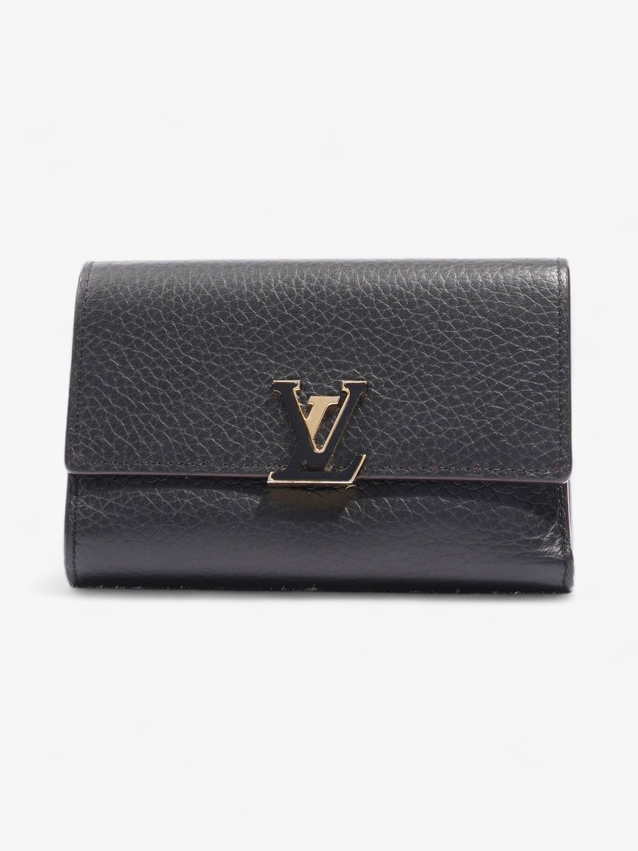 Capucine Wallet Black Leather Image 1