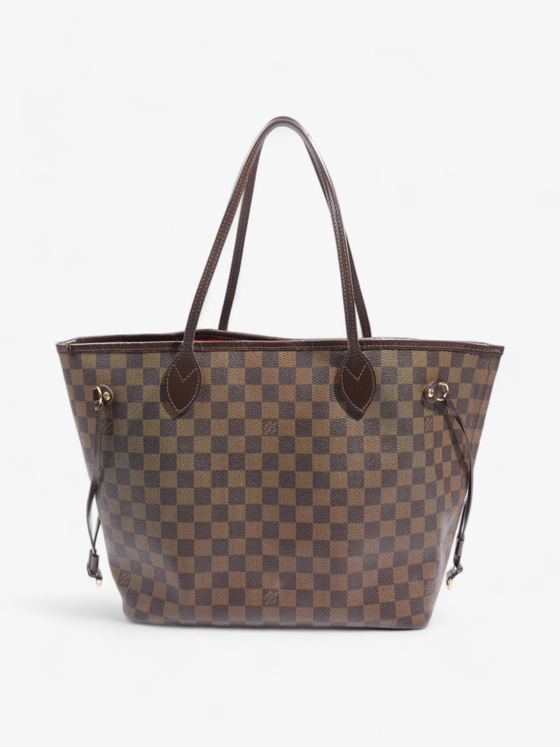  Neverfull Damier Ebene Coated Canvas MM