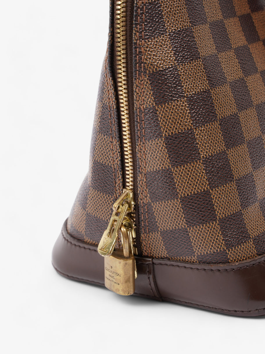 Alma Damier Ebene Coated Canvas PM Image 8