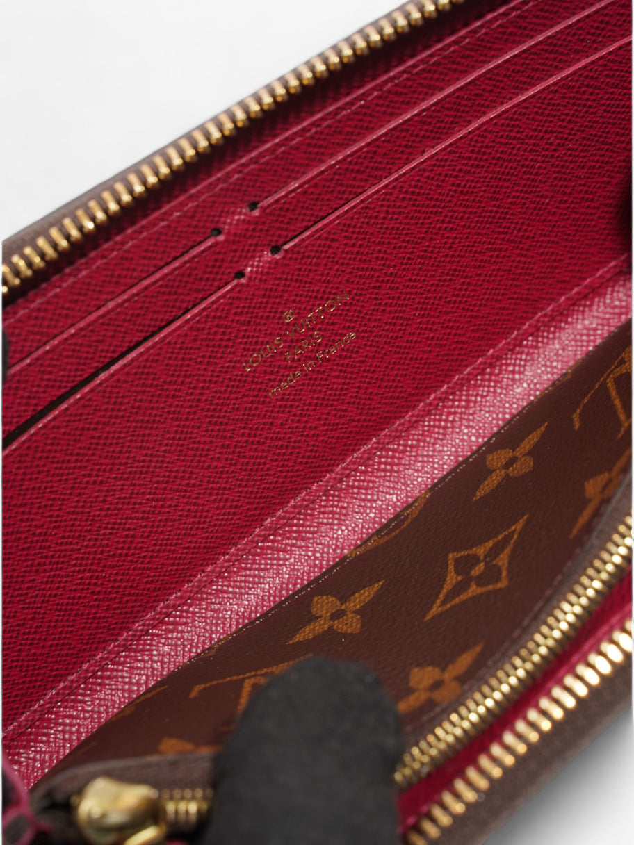 Clemence Wallet Monogram Coated Canvas Image 8