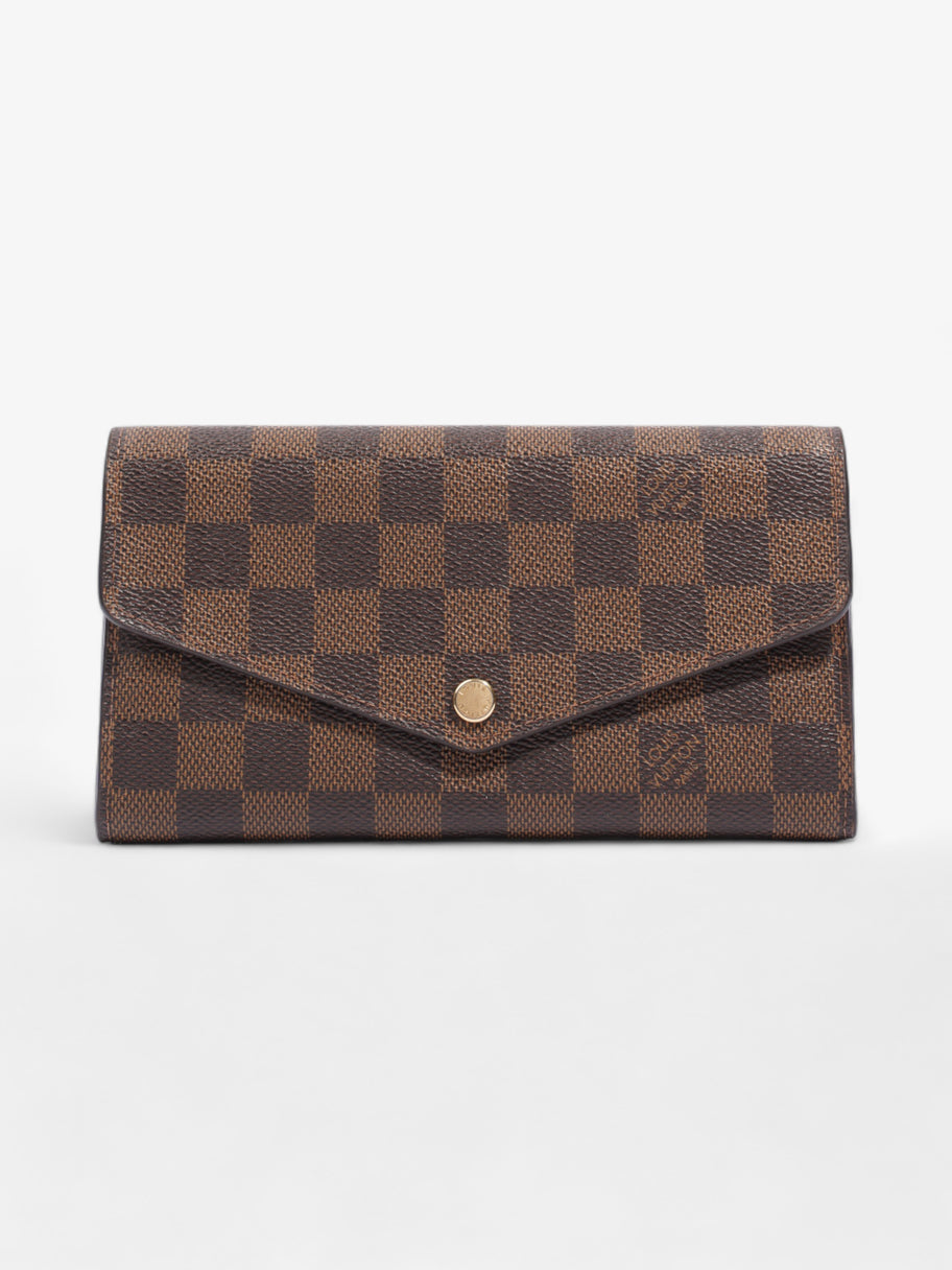 Sarah Wallet Damier Ebene Coated Canvas Image 1