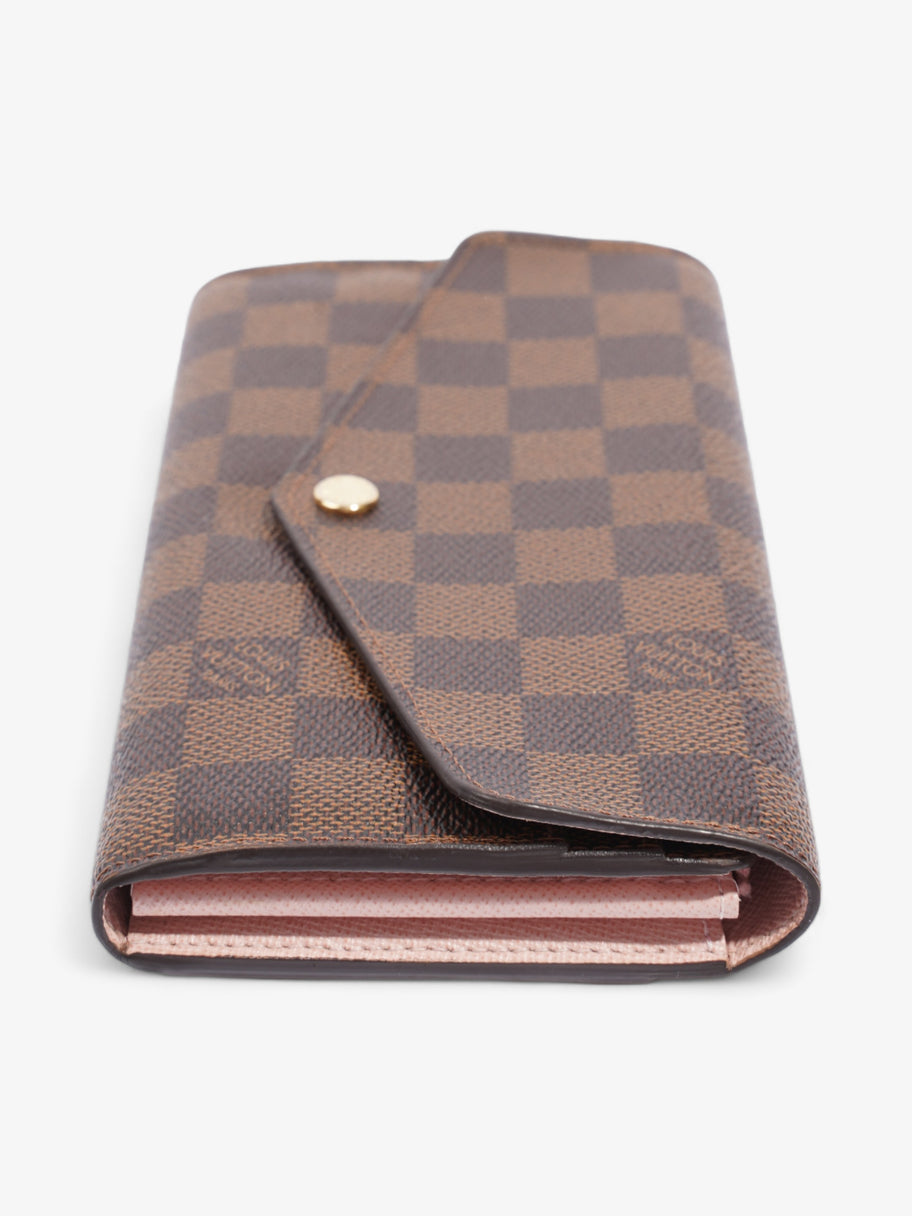 Sarah Wallet Damier Ebene Coated Canvas Image 3