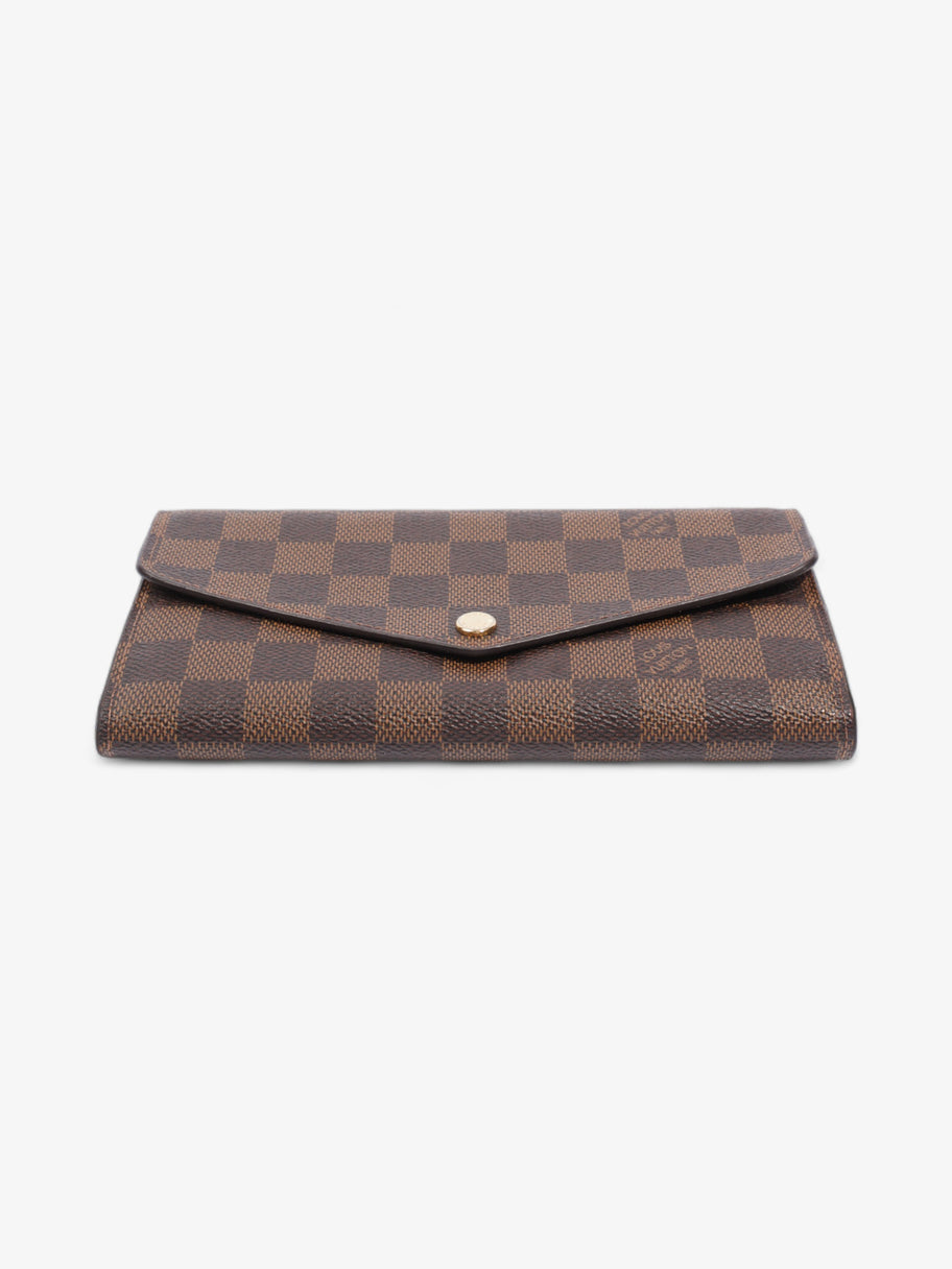 Sarah Wallet Damier Ebene Coated Canvas Image 5