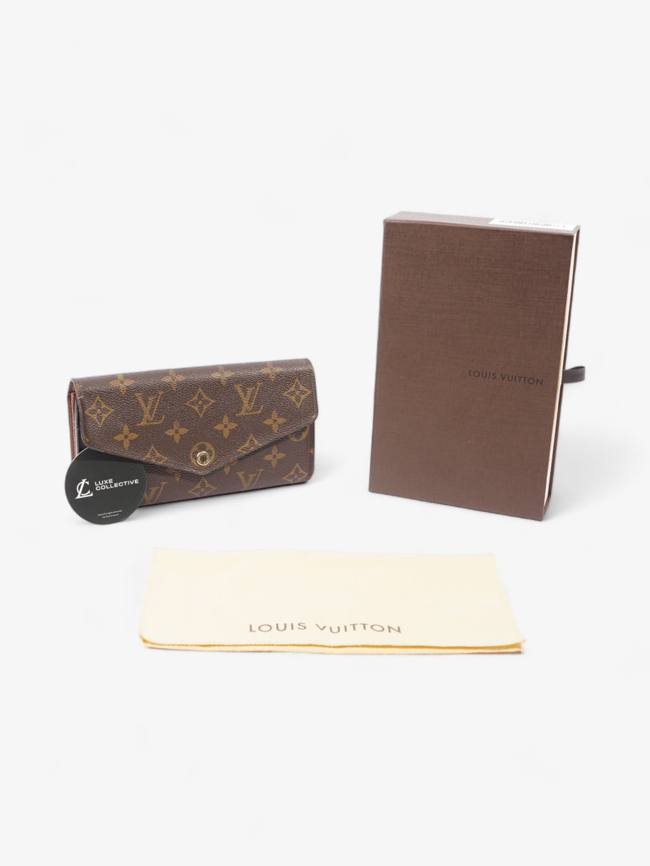 Sarah Wallet Monogram Coated Canvas Image 7