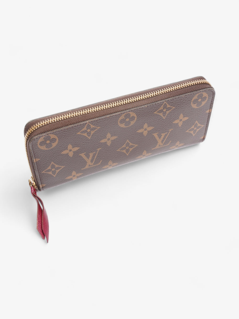 Clemence Wallet Monogram Coated Canvas Image 6