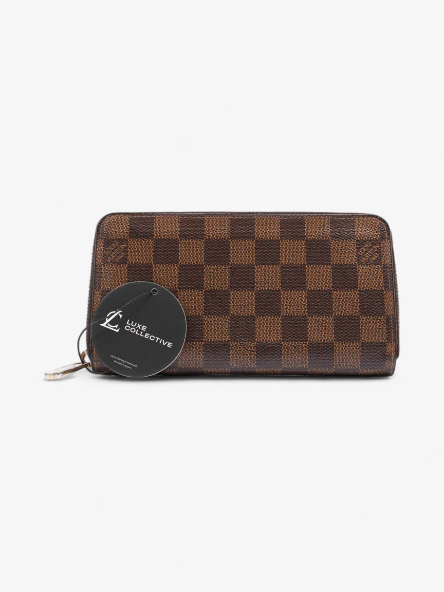 Zippy Wallet Damier Ebene Coated Canvas Image 7