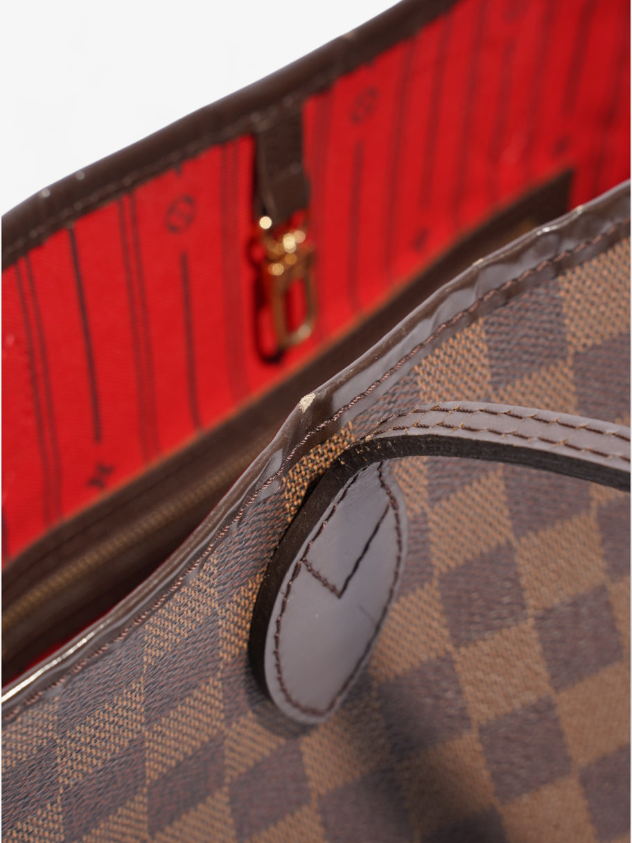 Neverfull Damier Ebene Coated Canvas MM Image 8