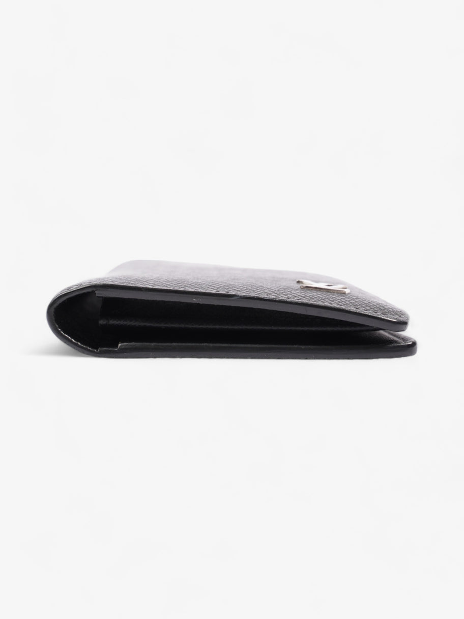 Taiga Portefeuille Brazza Long Wallet Black Leather Image 2