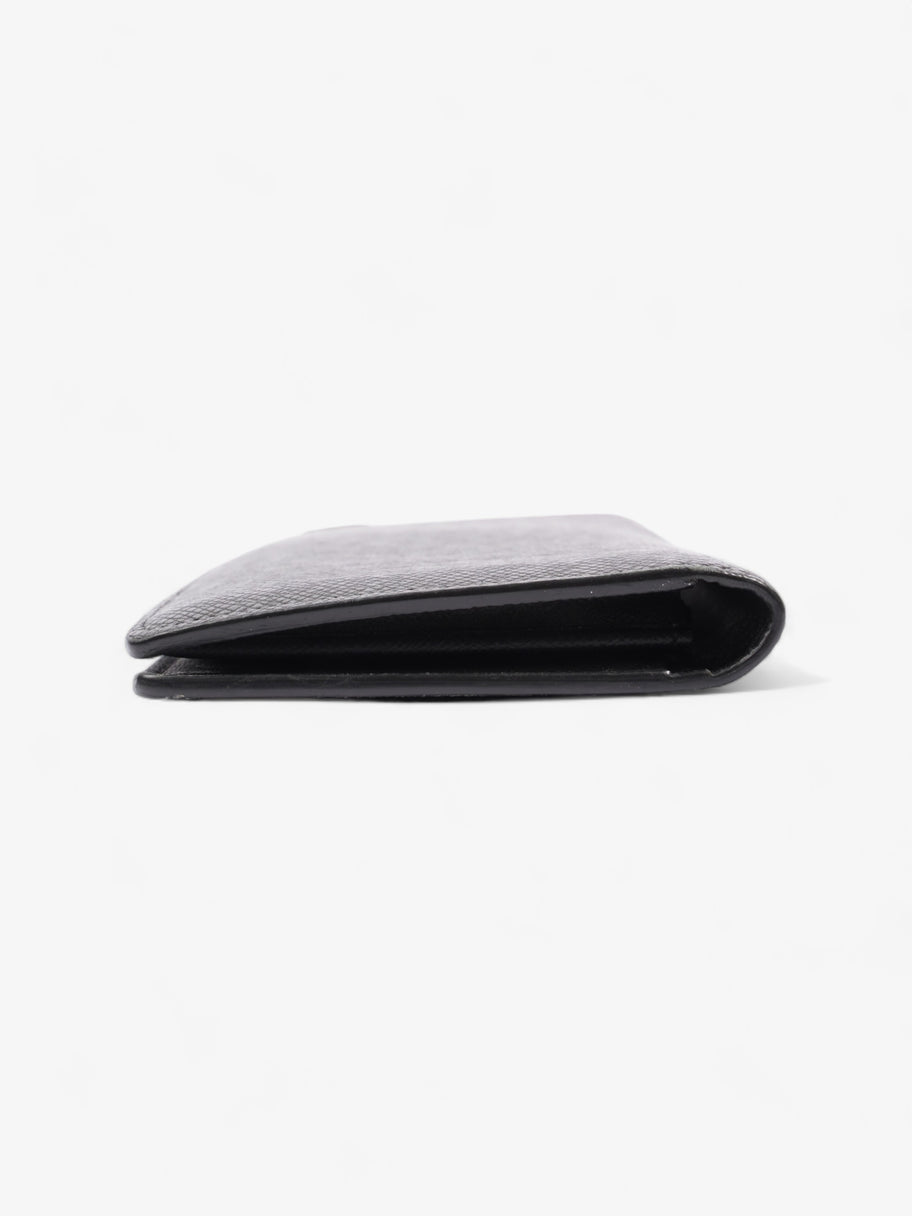 Taiga Portefeuille Brazza Long Wallet Black Leather Image 4