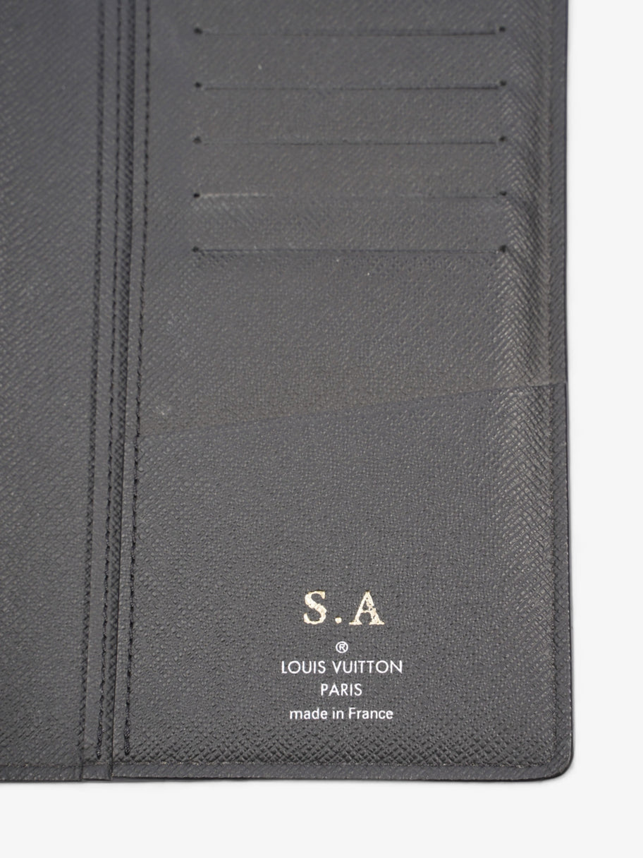 Taiga Portefeuille Brazza Long Wallet Black Leather Image 8