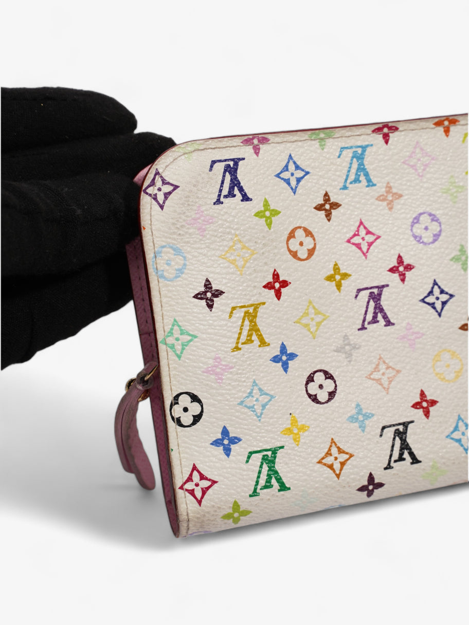 Double Zip Wallet Multicoloured Monogram Coated Canvas Image 7