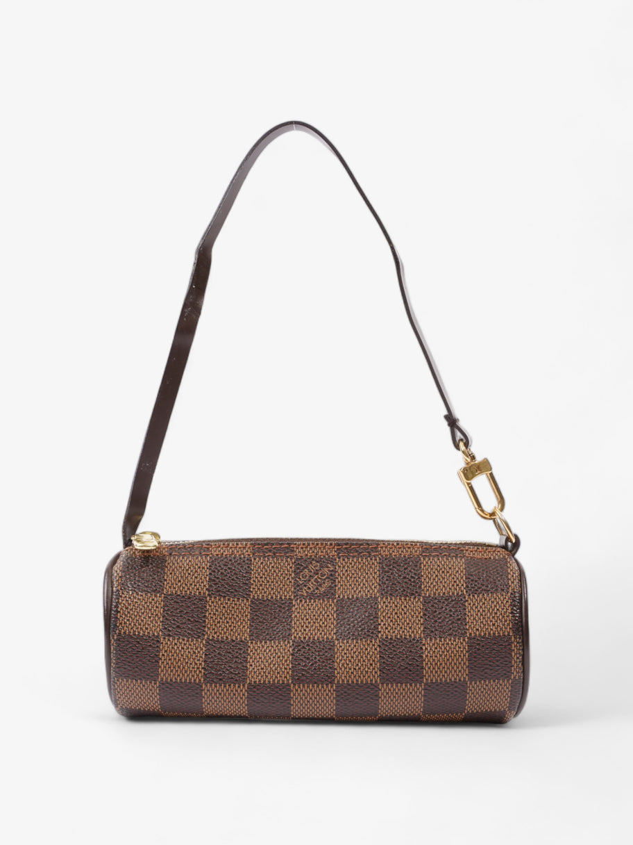 Papillon Damier Ebene Coated Canvas Mini Image 1