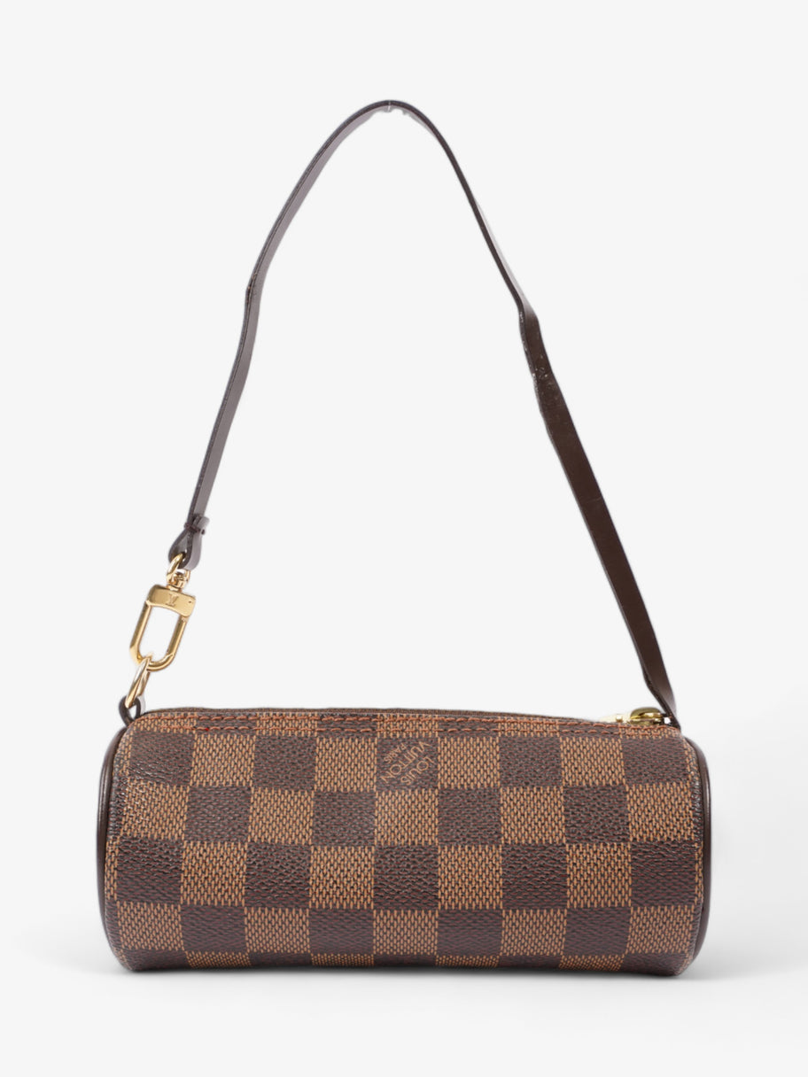 Papillon Damier Ebene Coated Canvas Mini Image 4