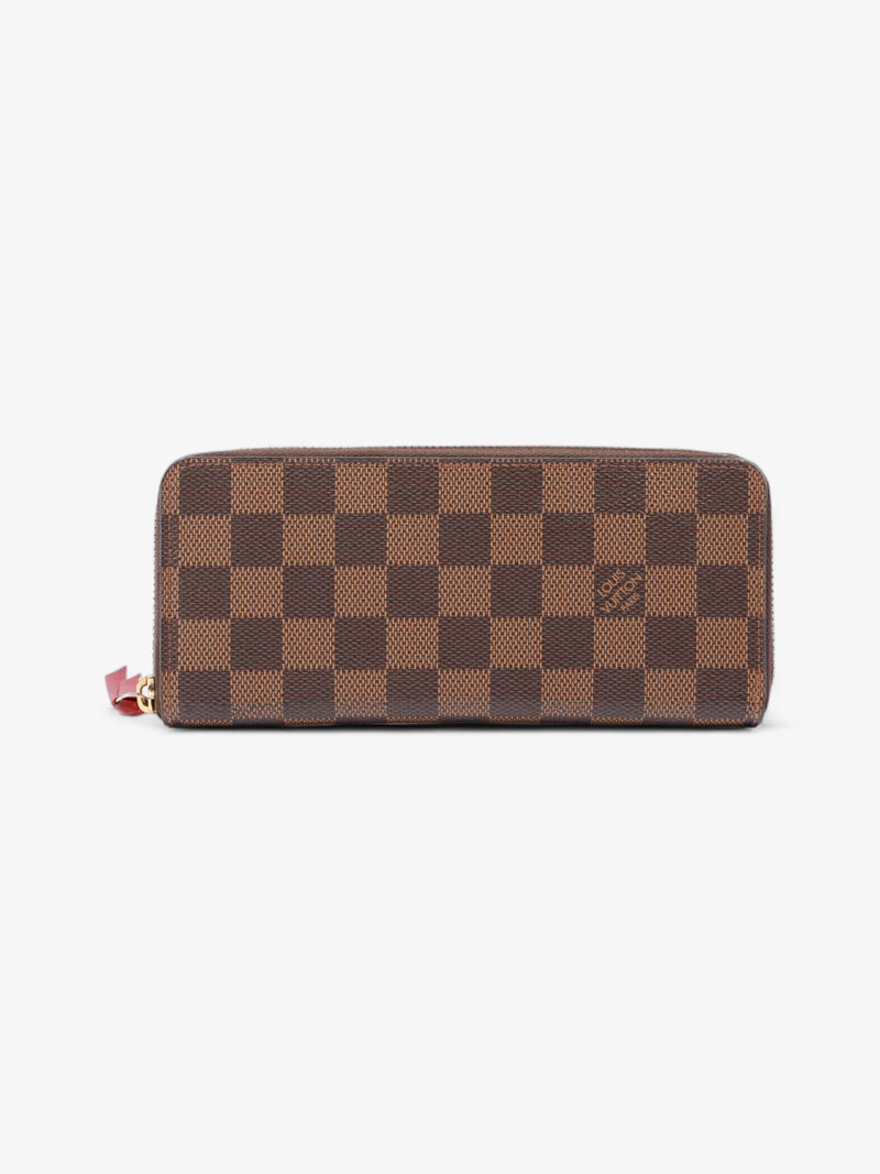  Clemence Wallet Monogram / Red Coated Canvas