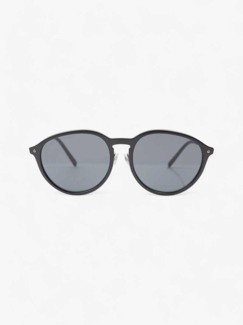  Round Sunglasses Black Acetate 145mm