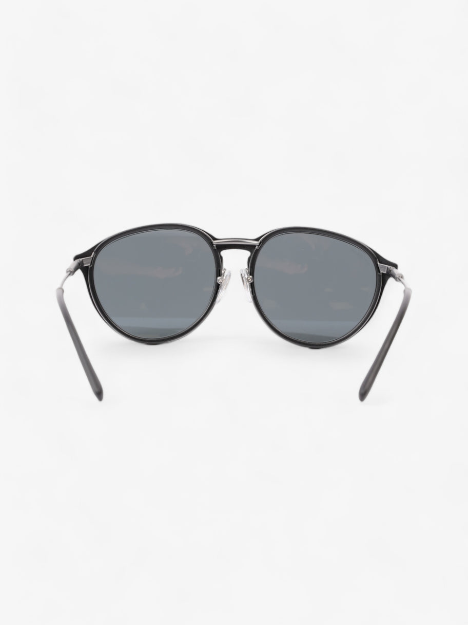 Round Sunglasses Black Acetate 145mm Image 3