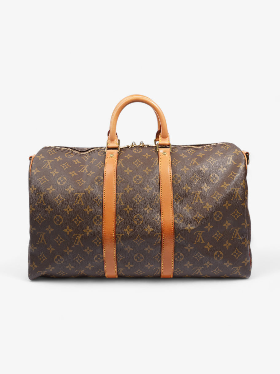 Keepall Bandouliere Monogram Coated Canvas 45 Image 4