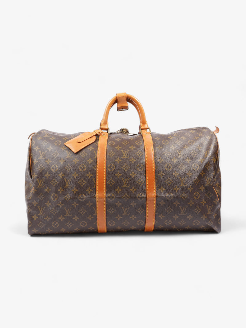  Keepall Monogram Coated Canvas 55