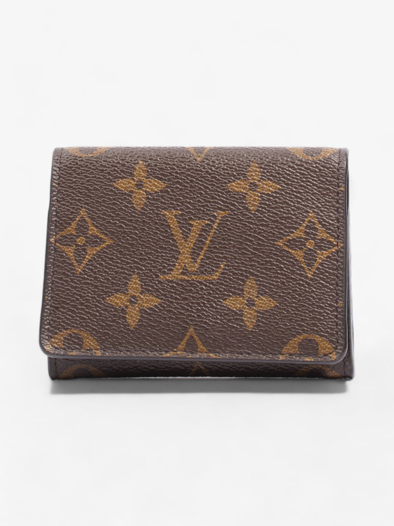  Envelope Card Holder Monogram Coated Canvas