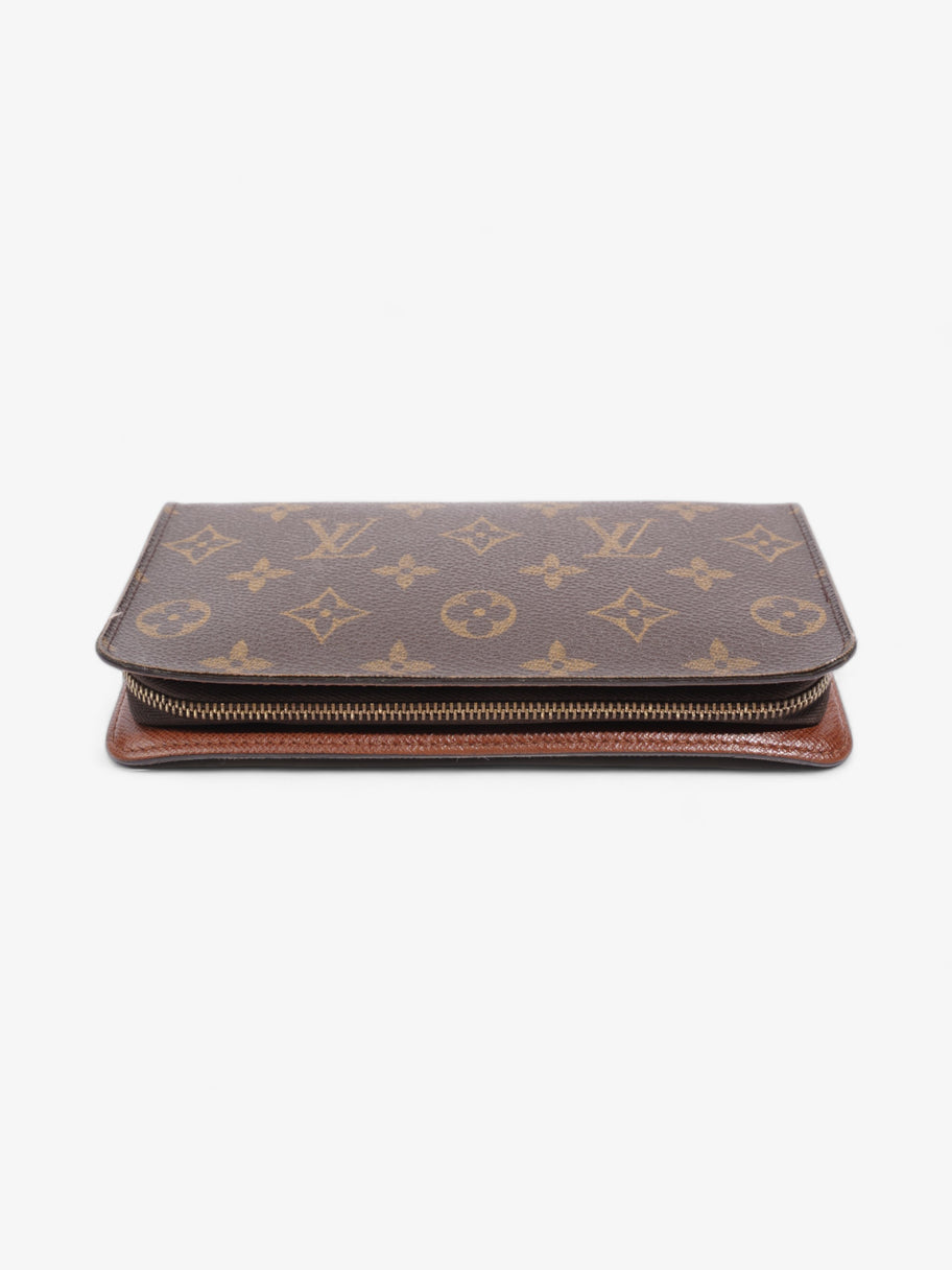 Louis Vuitton Zip Around Wallet Monogram Coated Canvas Image 5