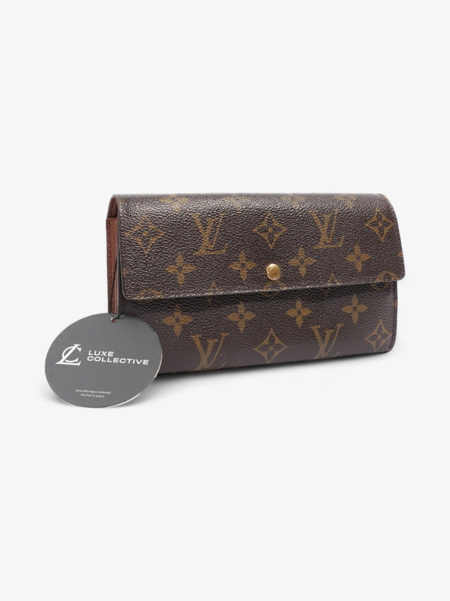 Sarah Wallet Monogram Coated Canvas Image 8