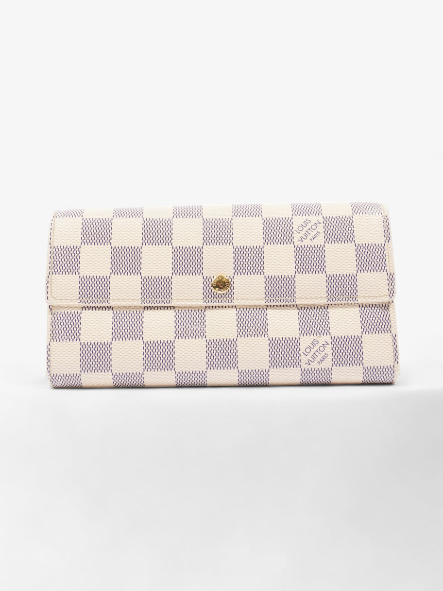 Sarah Wallet Damier Azur Coated Canvas Image 1